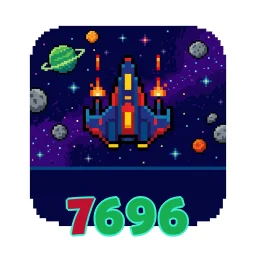 7696